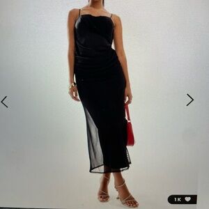 BEAUTIFUL ASOS Black Dress LBD - NEW